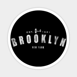 Brooklyn NY Bridge Vintage Souvenir Magnet